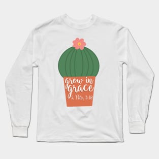 Grow In Grace Long Sleeve T-Shirt